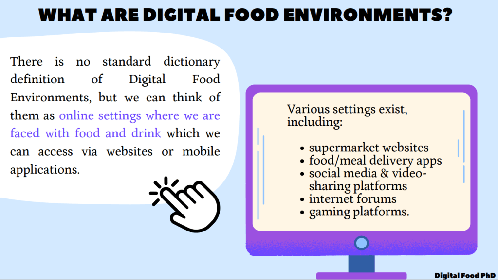 What are Digital Food&nbsp;Environments?